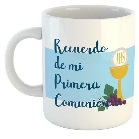TAZA COMUNIÓN NIÑO
