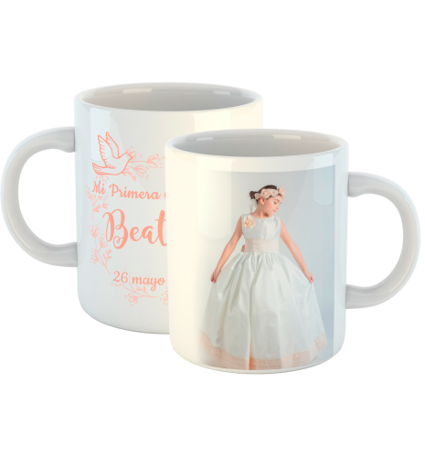 TAZA COMUNION con foto