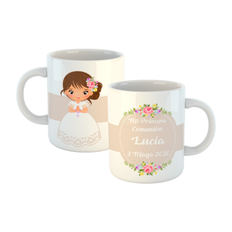 TAZA COMUNIÓN NIÑA 02