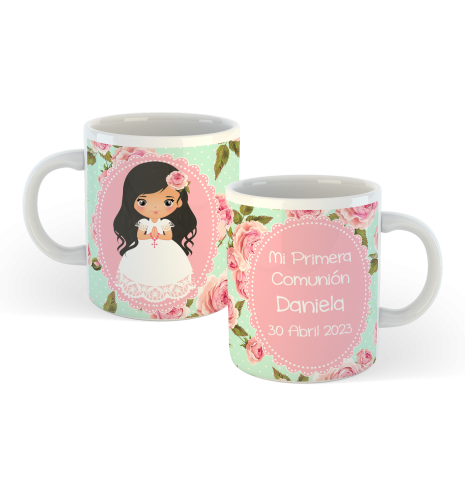 TAZA COMUNIÓN NIÑA 01