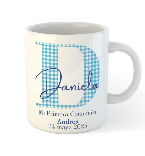 TAZA INICIAL VICHY - AZUL