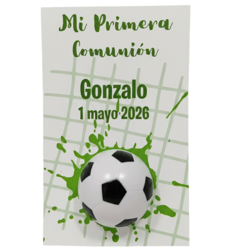 BÁLSAMO BALÓN FÚTBOL DECORADO