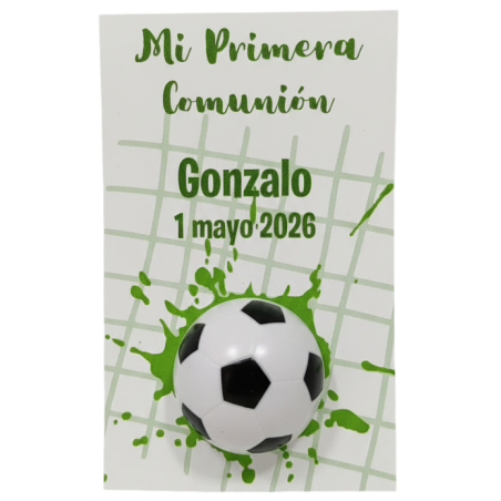 BÁLSAMO BALÓN FÚTBOL DECORADO