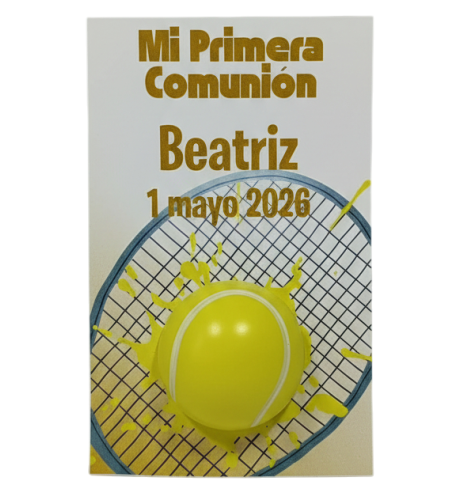 BÁLSAMO BOLA DE TENIS DECORADO