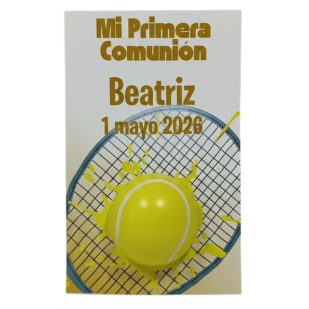BÁLSAMO BOLA DE TENIS DECORADO