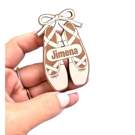 MARCASITIOS ZAPATILLAS DE BALLET con imán trasero