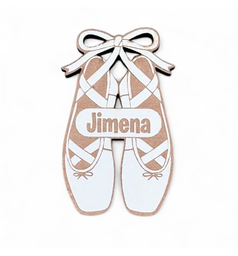MARCASITIOS ZAPATILLAS DE BALLET con imán trasero