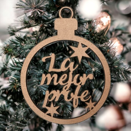 BOLA DE NAVIDAD MEJOR PROFE