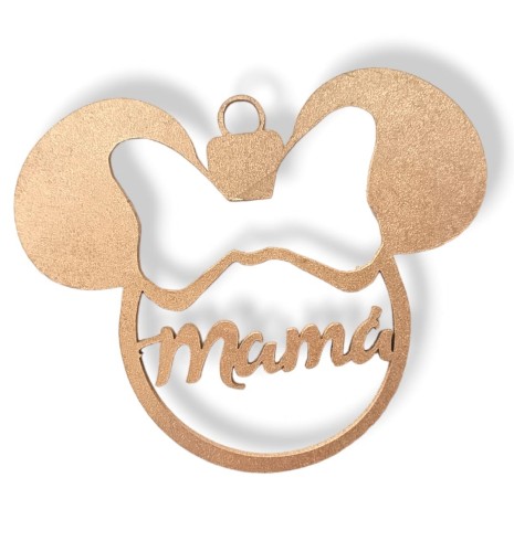 BOLA DE NAVIDAD MINNIE RATONCITA