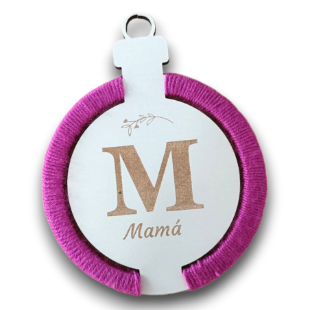 BOLA DE NAVIDAD CON DECORACIÓN