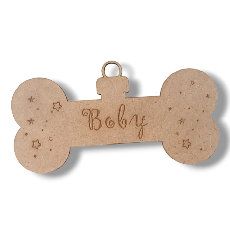 BOLA DE NAVIDAD HUESO PARA MASCOTA