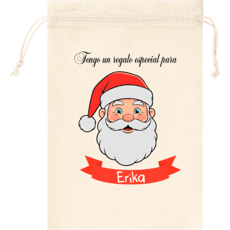 SACO NAVIDAD PERSONALIZADO - PAPÁ NOEL