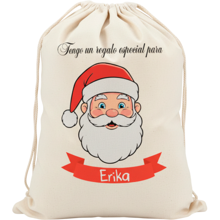 SACO NAVIDAD PERSONALIZADO - PAPÁ NOEL
