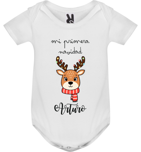 BODY BEBÉ PERSONALIZADO - MI PRIMERA NAVIDAD
