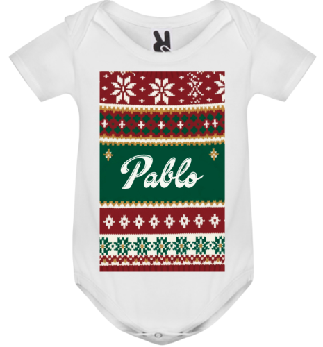 BODY BEBÉ PERSONALIZADO - JERSEY