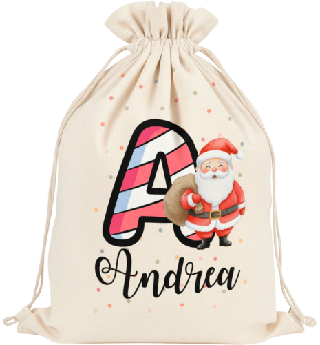SACO NAVIDAD PERSONALIZADO - INICIALES