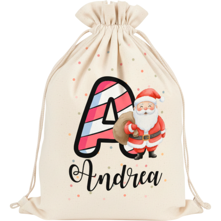 SACO NAVIDAD PERSONALIZADO - INICIALES