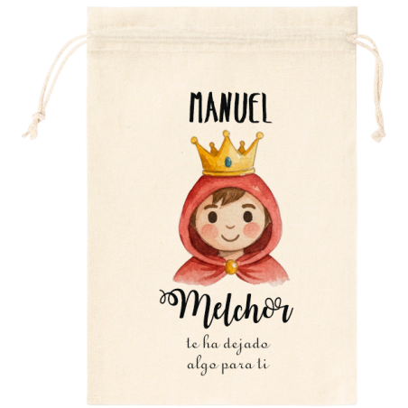 SACO NAVIDAD PERSONALIZADO - MELCHOR