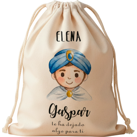 SACO NAVIDAD PERSONALIZADO REY GASPAR