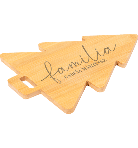 TABLA DE CORTAR PERSONALIZADA FAMILIA PARA NAVIDAD