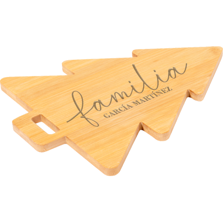 TABLA DE CORTAR PERSONALIZADA FAMILIA PARA NAVIDAD