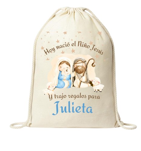 SACO NAVIDAD NIÑO JESÚS PERSONALIZADO