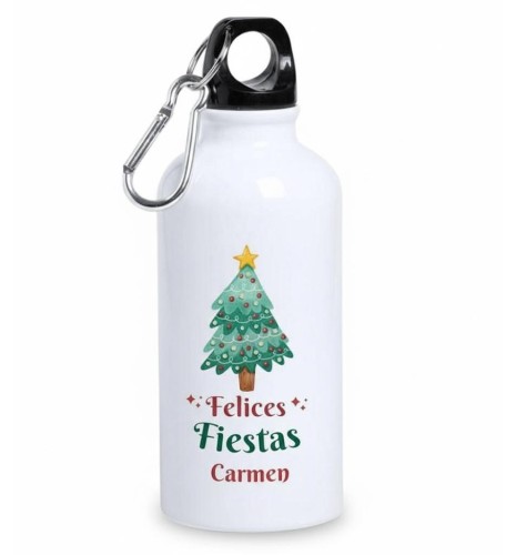 BIDÓN DE ALUMINIO PERSONALIZADO NAVIDAD ÁRBOL