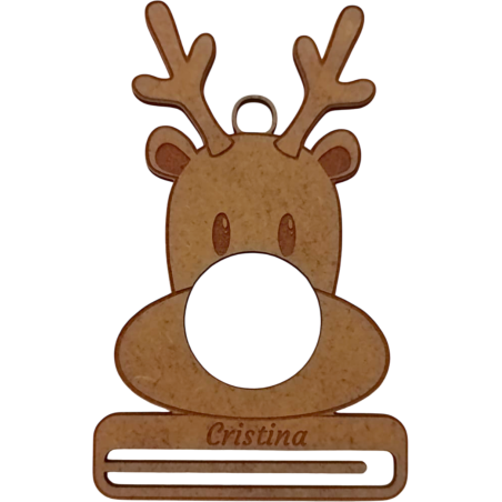 BOLA DE NAVIDAD PARA REGALAR DINERO Y BOMBÓM RENO