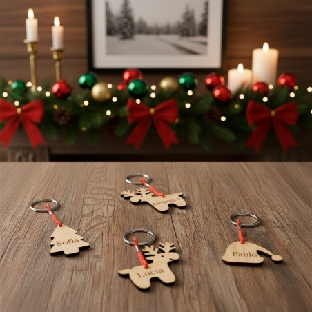 LLAVEROS NAVIDAD VARIOS