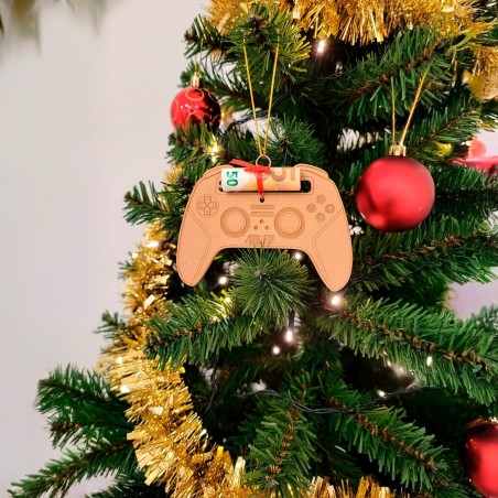 BOLA DE NAVIDAD PARA REGALAR DINERO MANDO CONSOLA