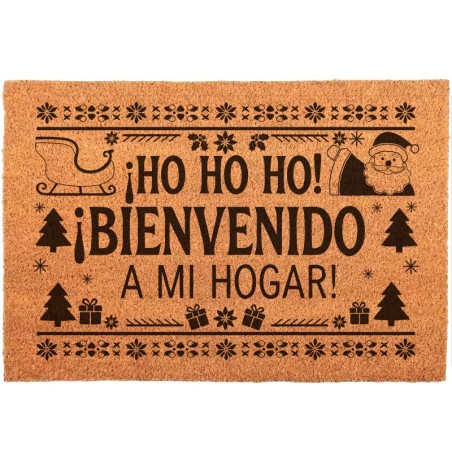 FELPUDO DE NAVIDAD HO HO HO