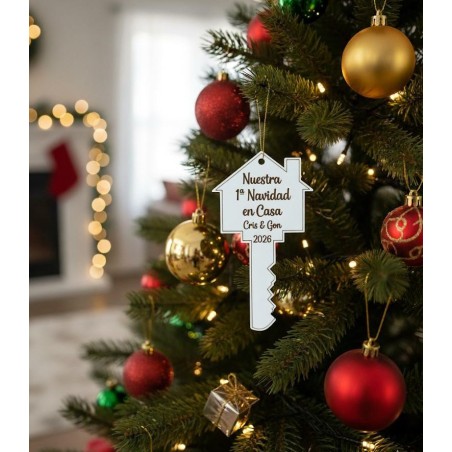 BOLA NUESTRA PRIMERA NAVIDAD EN CASA