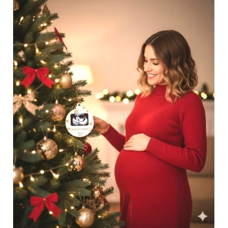 BOLA DE NAVIDAD PARA ECOGRAFÍA