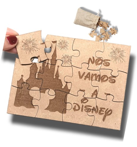 PUZZLE SORPRESA NOS VAMOS A DISNEY