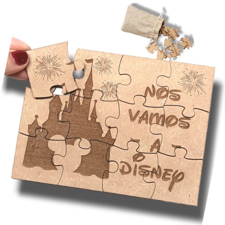 PUZZLE SORPRESA NOS VAMOS A DISNEY