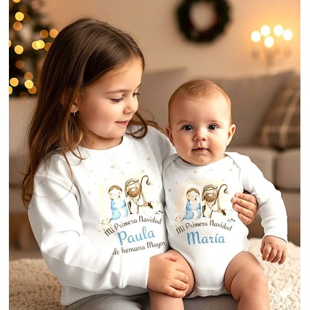 SUDADERA NAVIDAD DE HERMANA MAYOR