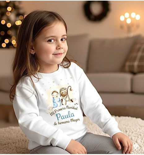 SUDADERA NAVIDAD DE HERMANA MAYOR