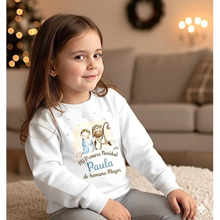 SUDADERA NAVIDAD DE HERMANA MAYOR