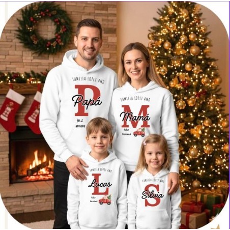 SUDADERA NAVIDAD PERSONALIZADA MAMÁ