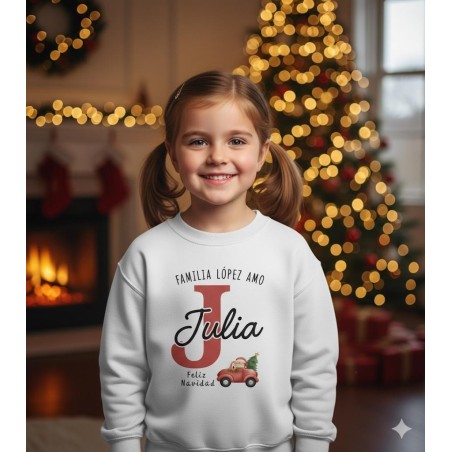 SUDADERA NAVIDAD PERSONALIZADA INICIAL