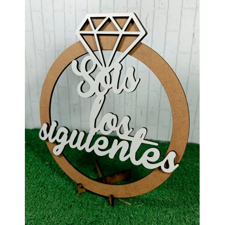 SOIS LOS SIGUIENTES - ANILLO DOS COLORES