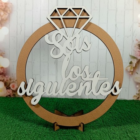 SOIS LOS SIGUIENTES - ANILLO DOS COLORES