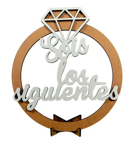 SOIS LOS SIGUIENTES - ANILLO DOS COLORES