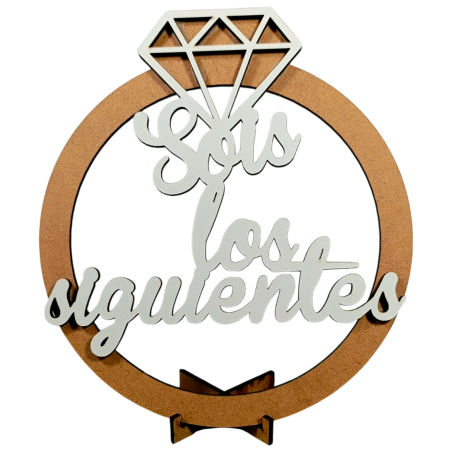 SOIS LOS SIGUIENTES - ANILLO DOS COLORES