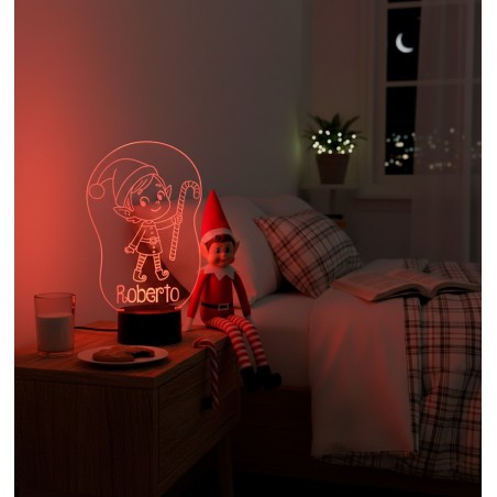LÁMPARA LED PERSONALIZADA CON NOMBRE – ELFO
