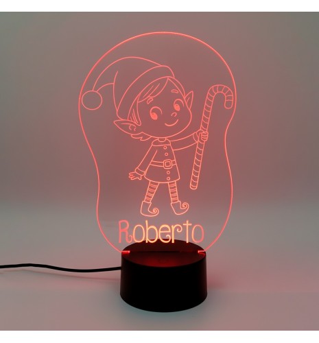 LÁMPARA LED PERSONALIZADA CON NOMBRE – ELFO