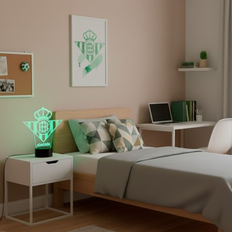 LÁMPARA LED PERSONALIZADA CON NOMBRE – REAL BETIS