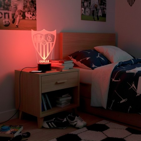 LÁMPARA LED PERSONALIZADA CON NOMBRE – SEVILLA FC