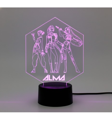 LÁMPARA LED PERSONALIZADA CON NOMBRE – KPOP2