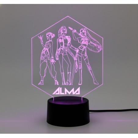 LÁMPARA LED PERSONALIZADA CON NOMBRE – KPOP2